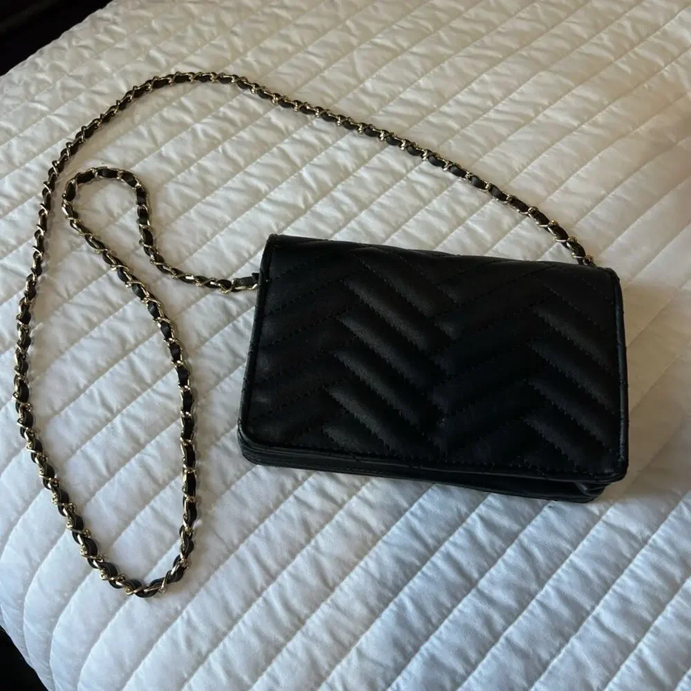 Bebe Small Black Crossbody